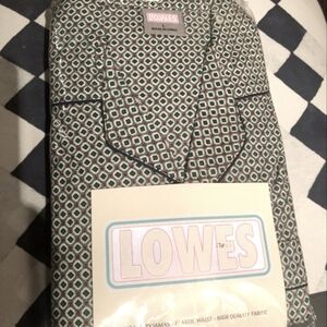 Men's Long Pajama Set Large NWT